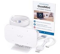 Waveform QuadMini: Antena externa MIMO 4x4 | Antena omnidireccional para enrutadores y puertas de enlace 4G/5G | para T-Mobile Home Internet, Verizon, AT&T | Hogares y caravanas | Solo antena