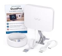 Waveform QuadPro 4x4 MIMO Kit de antena de panel de aumento de señal | Antena externa para enrutadores y puertas de enlace 4G/5G | para T-Mobile Home Internet, Verizon, AT&T (kit completo con cable de