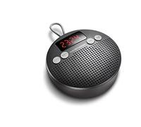 Wavemaster MOBI-3 - Altavoz Bluetooth portátil para Viajes (Campo de Sonido de 360°) con Radio, Despertador y función Manos Libres para Fuentes de Sonido móviles, protección IPX5 contra Salpicaduras