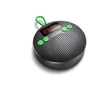 Wavemaster MOBI-3 - Altavoz Bluetooth portátil para Viajes (Campo de Sonido de 360°) con Radio, Despertador y función Manos Libres para Fuentes de Sonido móviles, protección IPX5 contra Salpicaduras,