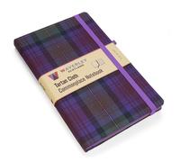 Waverley Isle of Skye Tartan Large Notebook: Waverley Scotland Large Tartan Cloth Commonplace Notebook