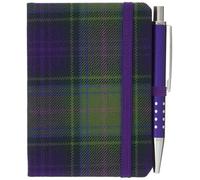 Waverley S.T. (S): Heather Mini with Pen Pocket Genuine Tartan Cloth Commonplace Notebook