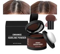 Waverlo Magic Root Cover Up, Waverly Magic Root Cover Up, Maycheer Hairline Shadow Powder, 14 colores Hairline Powder con Mirror, oculta instantáneamente la caída del cabello (# 09 Marrón avellana)