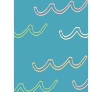 Waves & Whimsy: An Abstract Squiggle Notebook: Journal Featuring Curvy Abstract Art - Ideal for Writing, Doodling, or Daily Inspiration, 200 Lined Pages, Soft Mate Cover