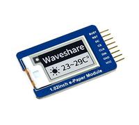 Waveshare 1.02inch E-Ink Display Module 128×80 Black/White Dual-Color SPI Interface Working with Raspberry Pi/Jetson Nano/Arduino/Nucleo Compatible with 3.3V/5V MCUs