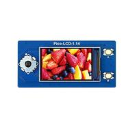 Waveshare 1.14inch LCD Display Module For Raspberry Pi Pico 65K RGB Colors 240×135 Pixels with SPI Interface Embedded ST7789 Driver Using SPI Bus IPS Screen
