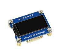 Waveshare 1.3inch OLED Display Module Black/White Display Color 64×128 Resolution Embedded SH1107 Driver with SPI / I2C Interface