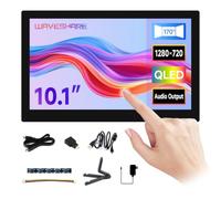 Waveshare 10.1inch QLED Quantum Dot Display Type B, 1280x720 Resolution