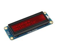 Waveshare 1602 Pantalla LCD Módulo 16x2 Caracteres Módulo Display de Retroiluminación RGB 16M Colores, para Arduino, Raspberry Pi/Pi Pico, Jetson Nano, Compatible con 3.3V/5V, I2C Bus