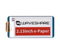 Waveshare 2.13 Inch e-Paper Display Hat (B) V4, 250 x 122 Red Black White Three-Colour E-Ink Screen Electronic Paper Module for Raspberry Pi Zero/W/WH/Zero 2W/3B/3B+/4B