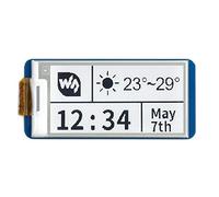Waveshare 2.13inch E-Paper E-Ink Display Module For Raspberry Pi Pico 250×122 Pixels Black / White SPI Interface Support Full and Partial Refresh