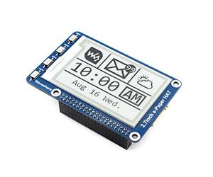 Waveshare 2.7 Inch E-Paper Display Hat Module Kit 264x176 Resolution 3.3v/5v E-Ink Electronic Paper Screen with Embedded Controller for Raspberry Pi/Jetson Nano/Arduino/STM32 with SPI Interface