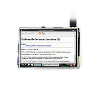 Waveshare 3.5 Inch Touch Screen IPS TFT LCD 320x480 Resolution Resistive Touch Control Display Viewing Angle for Any Revision of Raspberry Pi