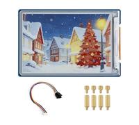 Waveshare 3.6inch E Ink Spectra 6 (E6) Full Color E-Paper Display, 600×400 Pixels, SPI Communication, with Hat+ Standard Driver Board, E-Ink Display