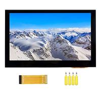 Waveshare 4.3 Pulgadas Pantalla LCD DSI para Raspberry Pi 4B/3B+/3 3B/2B/B 800×480 Monitor de Pantalla Táctil Capacitiva IPS Pantalla MIPI DSI Interfaz