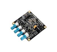 Waveshare 4-Ch GMSL Camera Adapter Board, Equipped with MAX9296 Deserializer, High-Speed and Low-Latency Serial Transmission, Compatible with Raspberry Pi 5