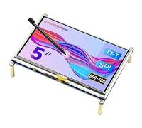 Waveshare 5inch Touch Screen, Compatible with Raspberry Pi 4B/3B+/3 3B/2B/1B+/1 Zero 2 W/Zero W/Zero