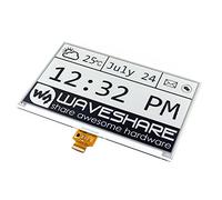 Waveshare 7.5inch E-Paper Raw Display Panel Two-Color 800×480 Resolution E-Ink Electronic Paper Screen with Embedded Controller Compatible with Raspberry Pi/STM32
