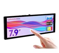 Waveshare 7.9inch IPS Display with Capacitive Touch Panel Compatible with Raspberry Pi 4B/3B+/3A+ 400×1280 Resolution DSI Interface LCD
