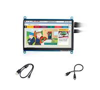 Waveshare 7inch HDMI LCD (H) 1024x600 Monitor IPS Screen Capacitive Touch Display Supports Raspberry Pi Jetson Nano BeagleBone Black Banana Pi & Microsoft XBOX360, Sony PS4,Nintendo Switch