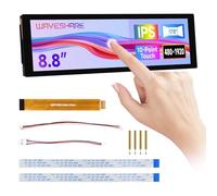Waveshare 8.8inch DSI Capacitive Touch Display, IPS Panel, 480x1920 Resolution, 10-Point Touch, Supports Backlight Adjustment Via Software