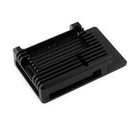 Waveshare Aluminium Alloy Case, Specially for Raspberry Pi 4 Model B, with 2 Cooling Fans, Better Heat Dissipation
