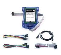 Waveshare ATMEL AVR Programador USB AVRISP XPII Compatible con Atmel AT AVR ISP mk2 en el sistema Programador Soporta AVR Studio 4/5/6