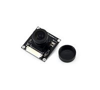 Waveshare Camera Module Kit 5MP Fisheye Lens Adjustable Focus 2592x1944 Still Picture Resolution Support 1080p Video Record with 185 Degree Angle of View Supports All Revisions of The Pi