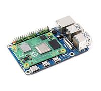 Waveshare CM4 to Pi 4B Expansion Board for Raspberry Pi, Alternative Solution for Raspberry Pi 4B, with 2GB RAM and 32GB Flash Memory eMMC