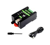 waveshare Convertidor aislado USB a 2 canales RS485, adaptador USB a RS485 de grado industrial integrado con chip FT2232HL original, compatible con Win11/10/8.1/8/7, MacOS, Linux, Android, distancia
