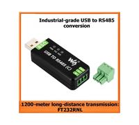 Waveshare Convertidor Bidireccional Aislado USB A RS485 de Industrial FT232RNL, Convertidor Aislado de Larga Distancia de 1200 Metros