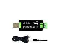 Waveshare Convertidor Bidireccional USB A RS485 de Industrial, Versión CH343G, Convertidor Serie USB A RS485 (B)