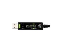Waveshare Convertidor de Cable Serial USB A RS232/RS485 de con Cable de Extensión Chip FT232RNL Compatible con Win 7/8/10/11