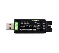 Waveshare Convertidor de USB una TTL de Industrial MóDulo de ConversióN de Puerto Serie CH343G Compatible con Circuito de ConversióN de Nivel de
