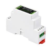 Waveshare Convertidor RS232 una RS485 Tipo Riel Industrial 300-115200Bps Aislamiento Digital Activo Amplio Voltaje
