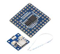 Waveshare Core2350B Core Board, Based On Raspberry Pi RP2350B Dual-Core & Dual-Architecture Microcontroller, Operating Frequency Up to 150MHz, 2MB PSRAM, Bundle with Adapter and Cable
