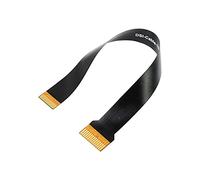 Waveshare DSI FFC Flexible Flat 22Pin To 15Pin emi Shielding Film Cable 15cm for Connecting DSI Display To Raspberry Pi Official CM4 IO Board/PoE IO Board