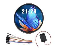 Waveshare ESP32-C6 1.32inch AMOLED Round Touch Display Development Board, 466x466 Pixels, QSPI Interface, Supports Wi-Fi 6 and BT 5