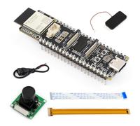 Waveshare ESP32-P4-WIFI6-DB-M-KIT-A Dual-Core RISC-V Development Board | With Integrated ESP32-C5, Supporting 2.4GHz & 5GHz Wi-Fi 6, Secure Encryption, And AI Voice Interaction
