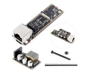 Waveshare ESP32-S3 Eth Development Board, 10/100Mbps RJ45 Ethernet Port, Wi-Fi & BT Support, 240MHz Dual Core Processor, Onboard Type-C Port and TF Card Slot, PoE Module