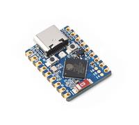 Waveshare ESP32-S3 Mini Development Board, Based On ESP32-S3FH4R2 Dual-Core Processor, 240MHz Running Frequency, 2.4GHz Wi-Fi & BT 5, Castellated Module, Suitable for SMD Applications