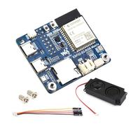 Waveshare ESP32-S3 RGB Matrix Driver Board, Onboard Dual Microphones Array, Supports 2.4 GHz Wi-Fi and Blue-T 5 (BLE), Supports AI Voice Interaction