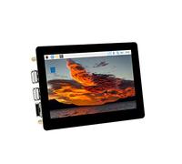 Waveshare Expansión de pantalla táctil de 5 ″ para Raspberry Pi Módulo de cálculo 4 800 × 480 píxeles Pantalla Soporta 4K (3840 * 2160) Salida de 30 fps a través del puerto HDMI