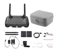Waveshare EyeLink-RC-S1 Enterprise Edition Lightweight Handheld Ground Station, 8-Core CPU, Onboard 5.5inch 1080P Touch Display, External HD Camera Support, Equipped with An R1M Recording HD Camera