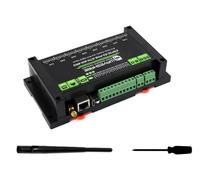 Waveshare Industrial 8-Channel ESP32-S3 WiFi Relay Module Based on ESP32-S3,with PoE Function,Supports RS485 and Bluetooth/WiFi Remote Control,with Multiple Isolation Protection Circuits