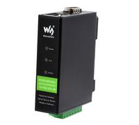 Waveshare Industrial Aislado RS232/485/422 a MóDulo Ethernet RJ45 TCP/IP a MóDulo Serie Servidor Serie Tipo Riel [Con POE]