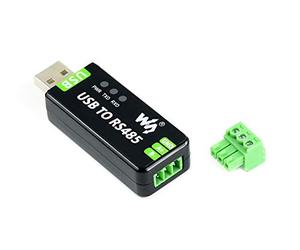Waveshare Industrial Bidirectional Converter, USB Convert to RS485, Onboard Original FT232RL