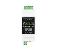 Waveshare Industrial Serial Server RS485 to RJ45 Ethernet TCP/IP to Serial Module Support Rail-Mount Modbus Gateway
