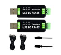 Waveshare Industrial USB To RS485 Bidirectional Converter Onboard Original FT232RL and SP485EEN Allows Automatic Transceiving-2PCS