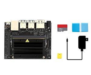 Waveshare Jetson Nano Developer Kit B01 with TF Card Runs Modern AI Algorithms Multiple Neural Networks a Quad-Core 64-bit Arm CPU 128-core Integrated GPU and 4GB LPDDR4 Memory